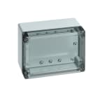 Spelsberg - TG ABS 1608-9-to*Boite faces lisses-ABS gris+couv. transparent-162x122x85 mm