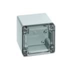 Spelsberg - TG ABS 88-9-to*Boite vide faces lisses-ABS gris+couv. transparent-84x82x85 mm