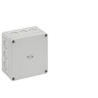 Spelsberg - TK PS 1313-7-m*Bte.+estampages-Polystyrène gris-130x130x75 mm