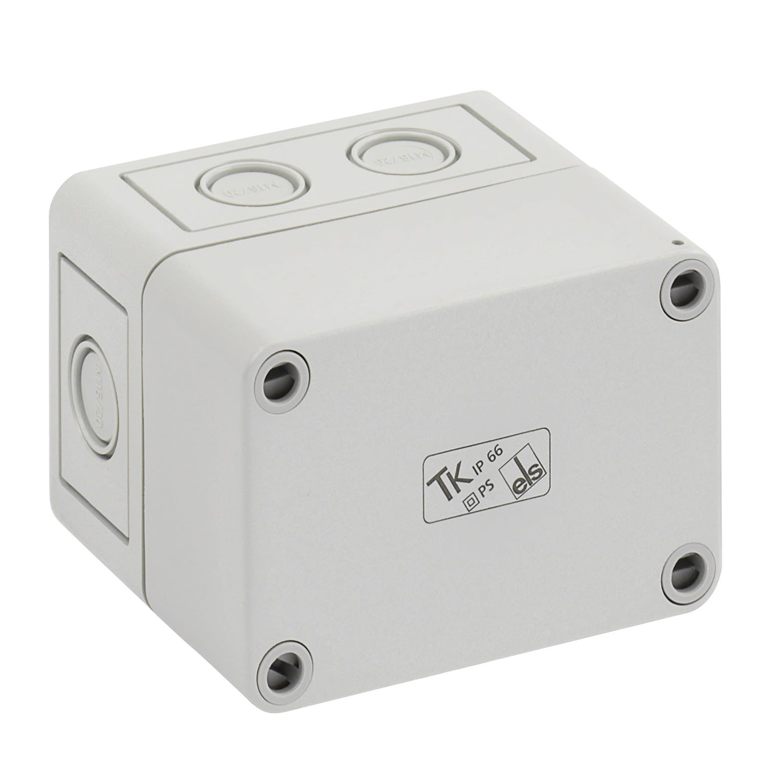 Spelsberg - TK PS 97-8-m*Boitier+estampages-Polystyrène gris-94x65x81 mm