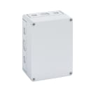 Spelsberg - TK PS 1813-8f-m*Bte.+estampages-Polystyrène gris-180x130x84 mm