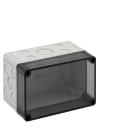 Spelsberg - TK PS 1811-11-tm*Bte.+estampages-Polystyrène gris+couv.transp.-180x110x111 mm