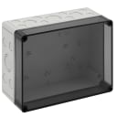 Spelsberg - TK PS 2518-11-tm*Bte.+estampages-Polystyrène gris+couv.transp.-254x180x111 mm