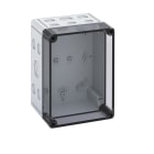 Spelsberg - TK PS 1813-11-tm*Bte.+estampages-Polystyrène gris+couv.transp.-180x130x111 mm