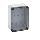 Spelsberg - TK PS 1813-9-to*Bte.faces lisses-Polystyrène gris+couv.transp-180x130x90 mm