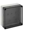 Spelsberg - TK PS 1818-8f-to*Bte.faces lisses-Polystyrène gris+couv.transp.-182x180x84 mm