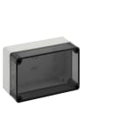 Spelsberg - TK PS 1811-8f-to*Bte.faces lisses-Polystyrène gris+couv.transp.-180x110x84 mm
