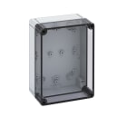 Spelsberg - TK PS 1813-8f-to*Bte.faces lisses-Polystyrène gris+couv.transp.-180x130x84 mm