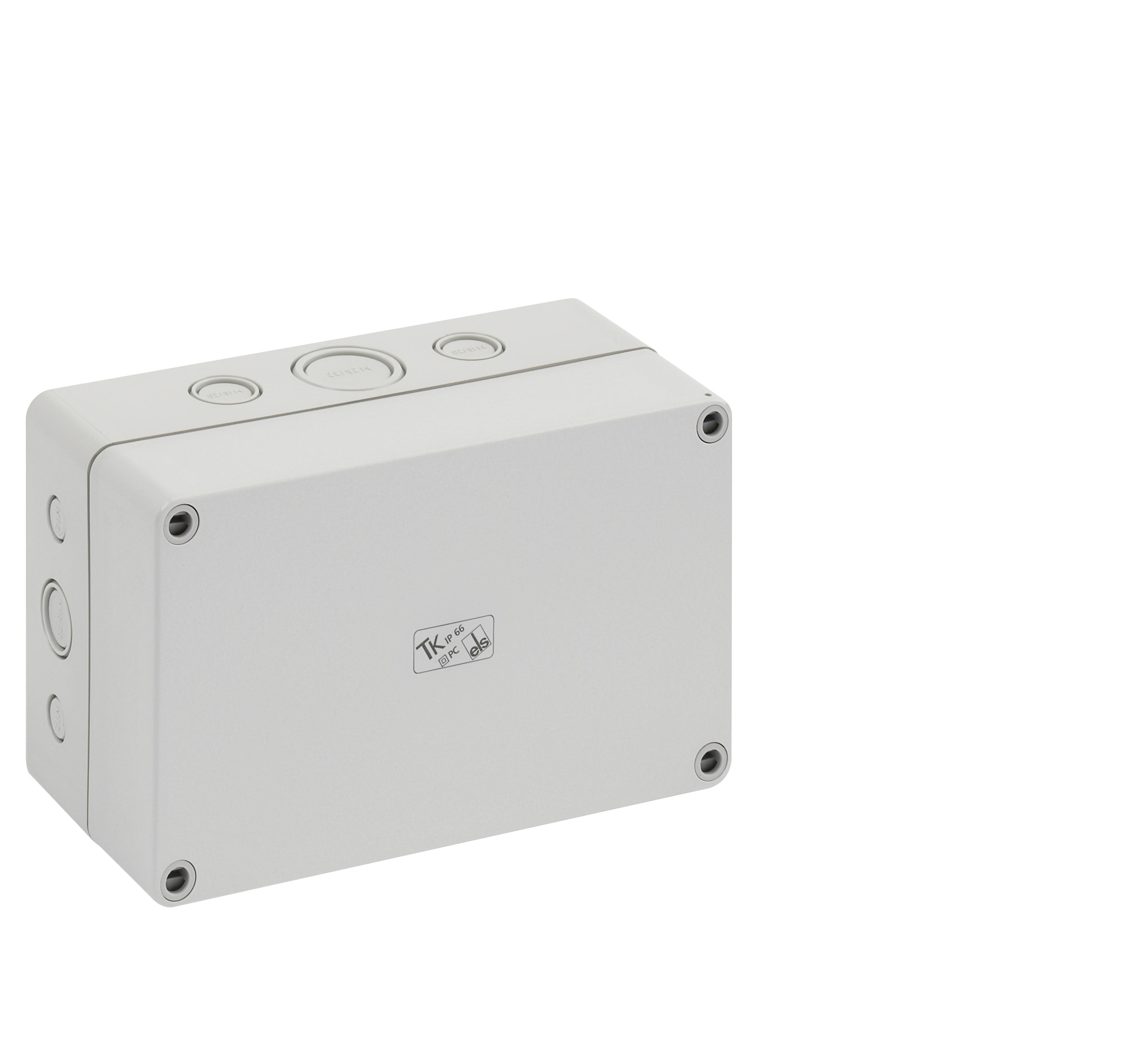 Spelsberg - TK PC 1811-8f-m*Boite vide+estampages-Polycarbonate gris-180x110x84 mm