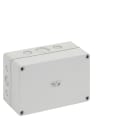 Spelsberg - TK PC 1811-8f-m*Boite vide+estampages-Polycarbonate gris-180x110x84 mm