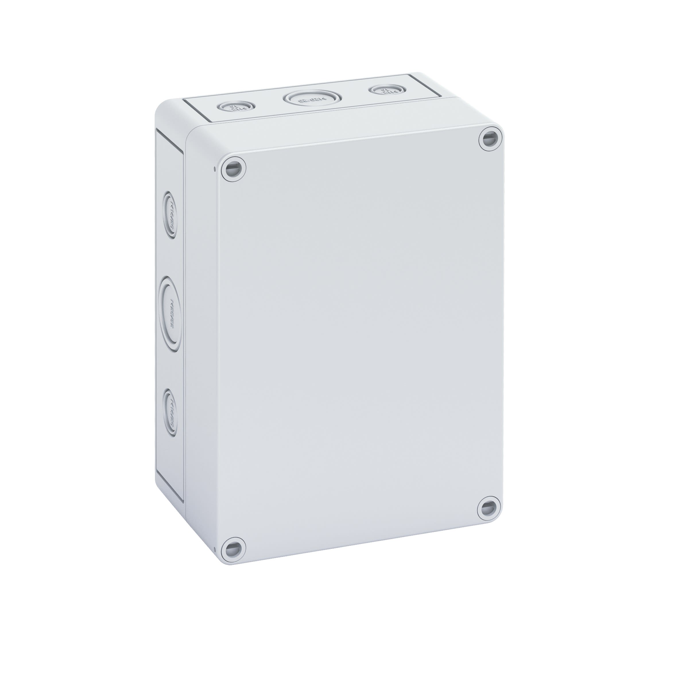 Spelsberg - TK PC 1813-8f-m*Boite vide+estampages-Polycarbonate gris-180x130x84 mm