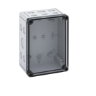 Spelsberg - TK PC 1813-9-tm*Boite+estampages-Polycarb. gris+couv.transp.-180x130x90 mm