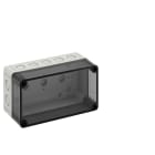 Spelsberg - TK PC 1809-8-tm*Boite+estampages-Polycarbonate gris+couv.transp.-180x94x81mm