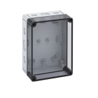 Spelsberg - TK PC 1813-8f-tm*Boite+estampages-Polycarb. gris+couv.transp.-180x130x84 mm