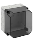 Spelsberg - TK PC 1818-16-tm*Boite+estampages-Polycarb. gris+couv.transp.-182x180x165 mm