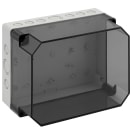 Spelsberg - TK PC 2518-13f-tm*Boite+estampages-Polycarb. gris+couv.transp-254x180x137 mm