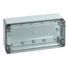 Spelsberg - TG PC 1608-6-to*Boite faces lisses-Polycarb. gris+couv. transp.-162x82x55 mm