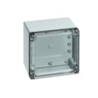 Spelsberg - TG PC 1212-9-to*Boite faces lisses-Polycarb. gris+couv. transp.-124x122x85 mm