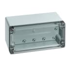 Spelsberg - TG PC 1608-9-to*Boite faces lisses-Polycarb. gris+couv. Transp.-162x82x85 mm
