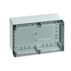Spelsberg - TG PC 2516-12-to*Boite faces lisses-Polycarb. gris+couv.transp.-252x162x120 mm