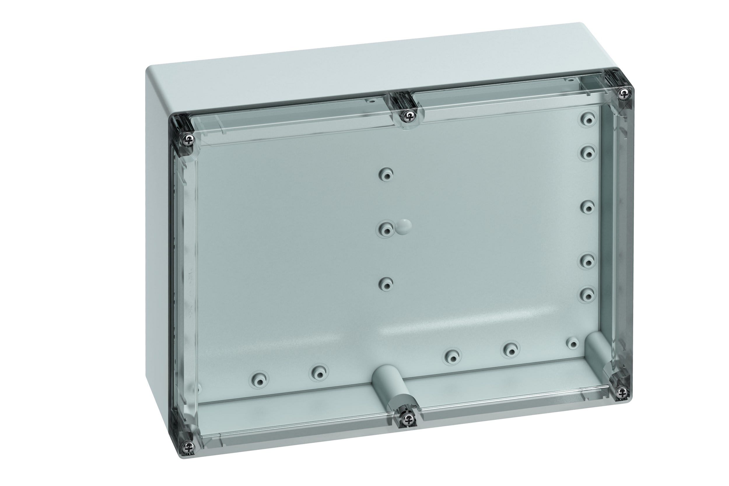 Spelsberg - TG PC 3023-11-to*Boite faces lisses-Polycarb. gris+couv. transp.-302x232x110 mm