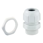 Spelsberg - KVR M12 LG-MGM - Presse-étoupes M12 gris avec contre-écrou