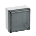Spelsberg - GEOS-L 3030-18-to*Boitier outdoor-Polycarb.gris+couv.transparent-300x300x180 mm