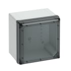 Spelsberg - GEOS-L 3030-22-to*Boitier Outdoor-Polycarb.gris+couv.transparent-300x300x226 mm