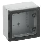 Spelsberg - GEOS-S 3030-18-to*Armoire outdoor-Polycarb.gris+couv.transparent-300x300x180 mm