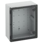 Spelsberg - GEOS-S 4050-22-to*Armoire outdoor-Polycarb.gris+couv.transparent-400x500x220 mm