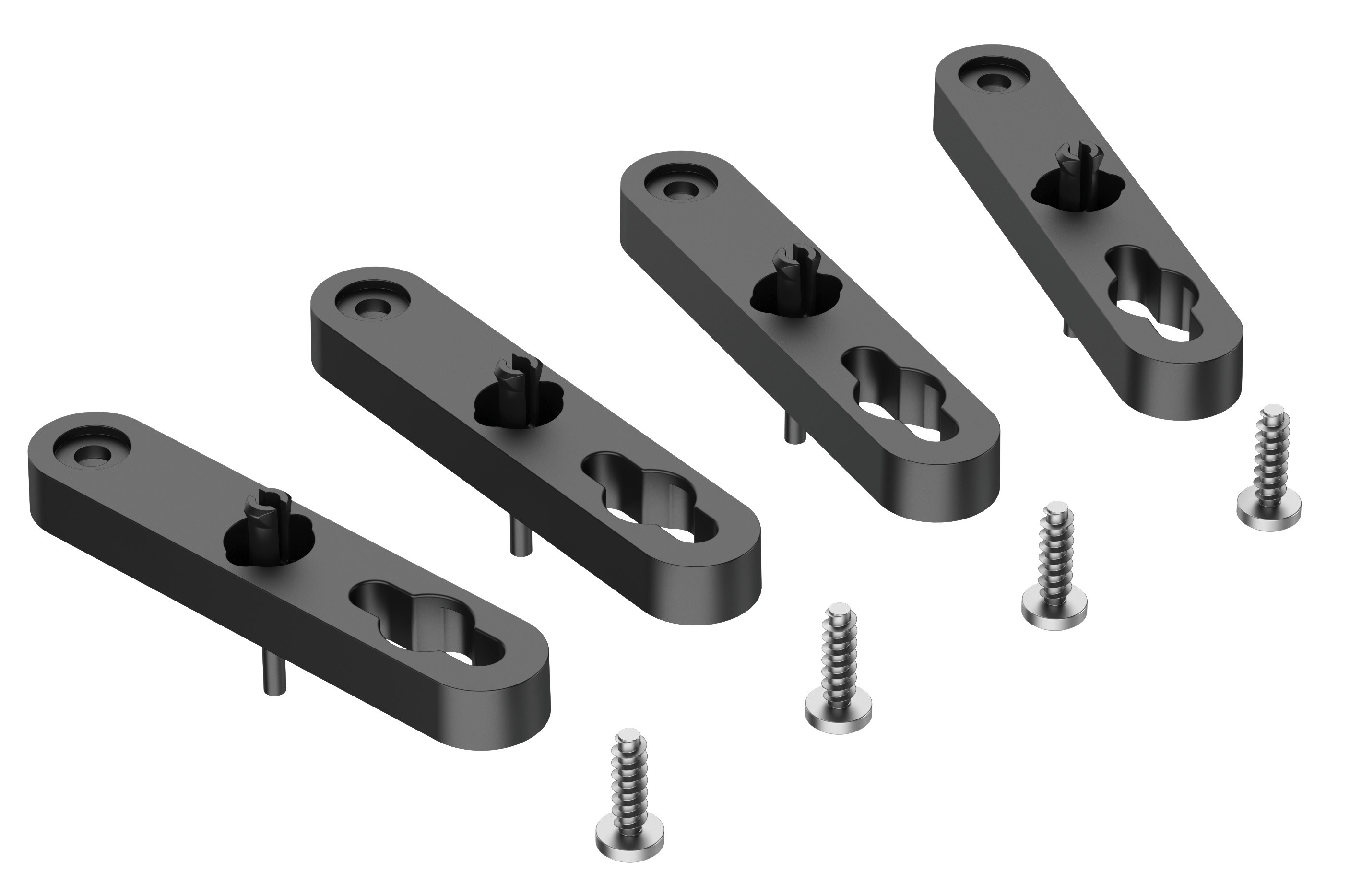 Spelsberg - GEOS ABL-10*Languette plastique de fixation extérieure * Distance au mur=10 mm