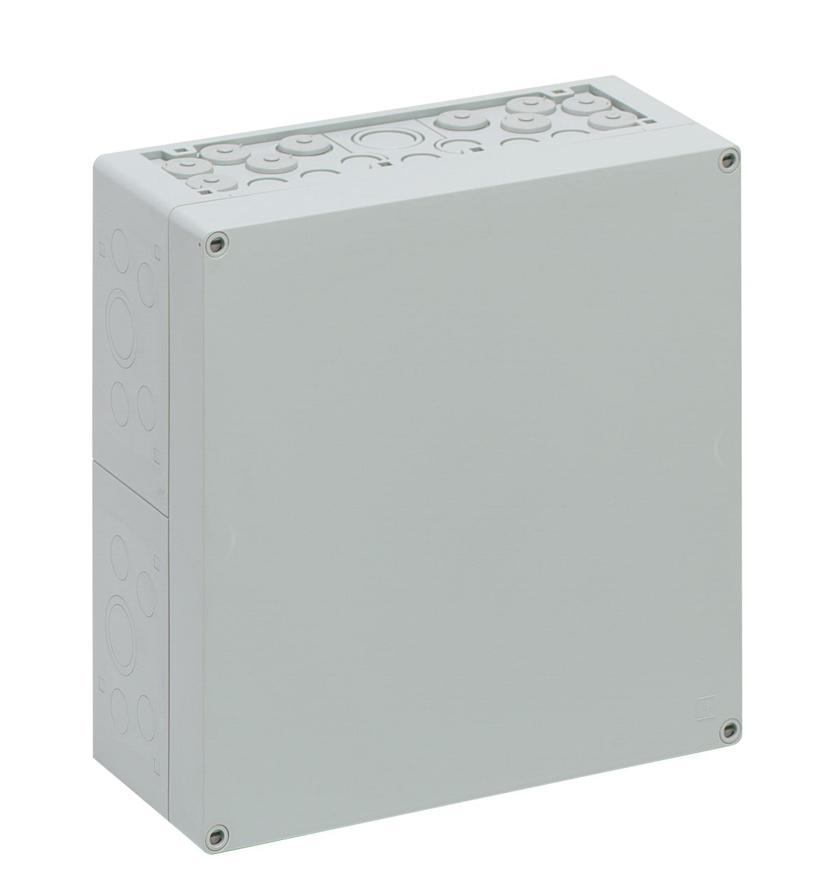 Spelsberg - AKL 2-g * Boite vide avec estampages-Polystyrol gris-300x300x132 mm