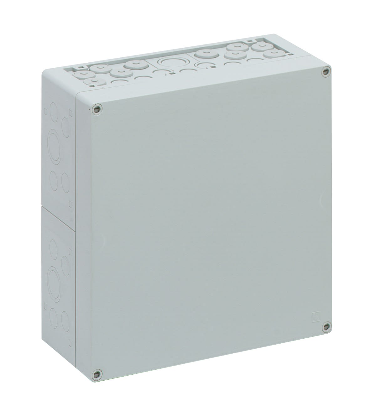 Spelsberg - AKi 2-g*Boite vide avec estampages-Polycarb. gris-300x300x132 mm