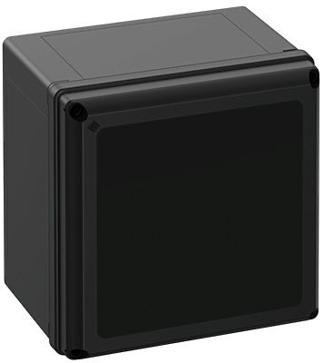 Spelsberg - GEOS-L 3030-22-o/sw*Boitier Outdoor-Polycarb. noir-300x300x226 mm