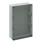 Spelsberg - AKi 3-t*Boite avec estampages-Polycarb. gris+couv. transparent-300x450x132 mm