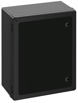 Spelsberg - GEOS-S 4050-22-o/sw*Armoire outdoor-Polycarb. noir-400x500x220 mm