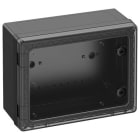 Spelsberg - GEOS-S 4030-18-to/sw*Armoire outdoor-Polycarb.noir+couv.transp.-400x300x180 mm