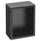 Spelsberg - GEOS-S 4050-22-to/sw*Armoire outdoor-Polycarb.noir+couv.transp.-400x500x220 mm