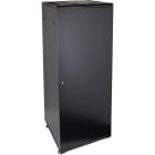 Excel - BAIE 29U 800X800 PORTE AVT VITREE + 4 MONTANTS + ROULETTES - CHARGE 800KG