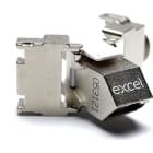 Excel - Connecteur Keystone RJ45 Blindé Cat6A Incliné