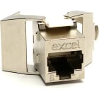 Excel - CONNECTEUR RJ45 CAT6 BLINDE KEYSTONE KEYSTONE SANS OUTIL LOT DE 8 PCS