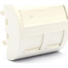 Excel - Plastron Excel Incliné pour Noyau Keystone, 45x45mm 2 Port Antibactérien