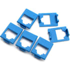 Excel - Inserts d'identification bleu x6 pour 100-775