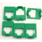 Excel - Inserts d'identification vert x6 pour 100-775