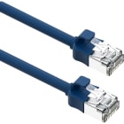 Excel - Cordon de brassage Mini Excel Cat6A 28AWG LSOH 2 m Bleu