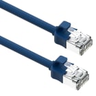 Excel - Cordon de brassage Mini Excel Cat6A 28AWG 1.5 m Blue