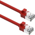 Excel - Cordon de brassage Mini Excel Cat6A 28AWG LSOH 0,5 m Rouge (Paquet de 10)