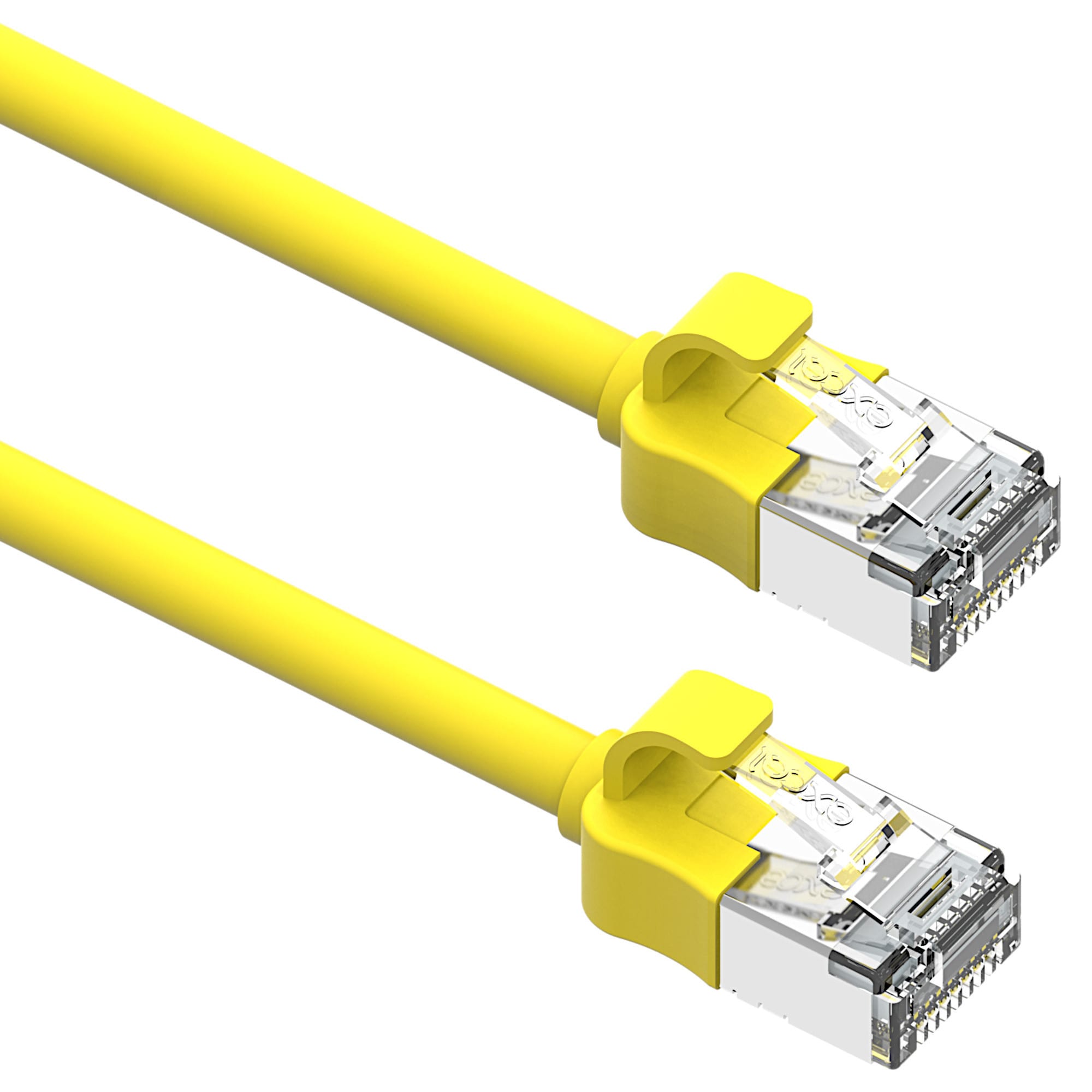 Excel - Cordon de brassage Mini Excel Cat6A 28AWG 1.5 m jaune