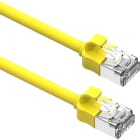 Excel - Cordon de brassage Mini Excel Cat6A 28AWG LSOH 0,2 m Jaune (Paquet de 10)