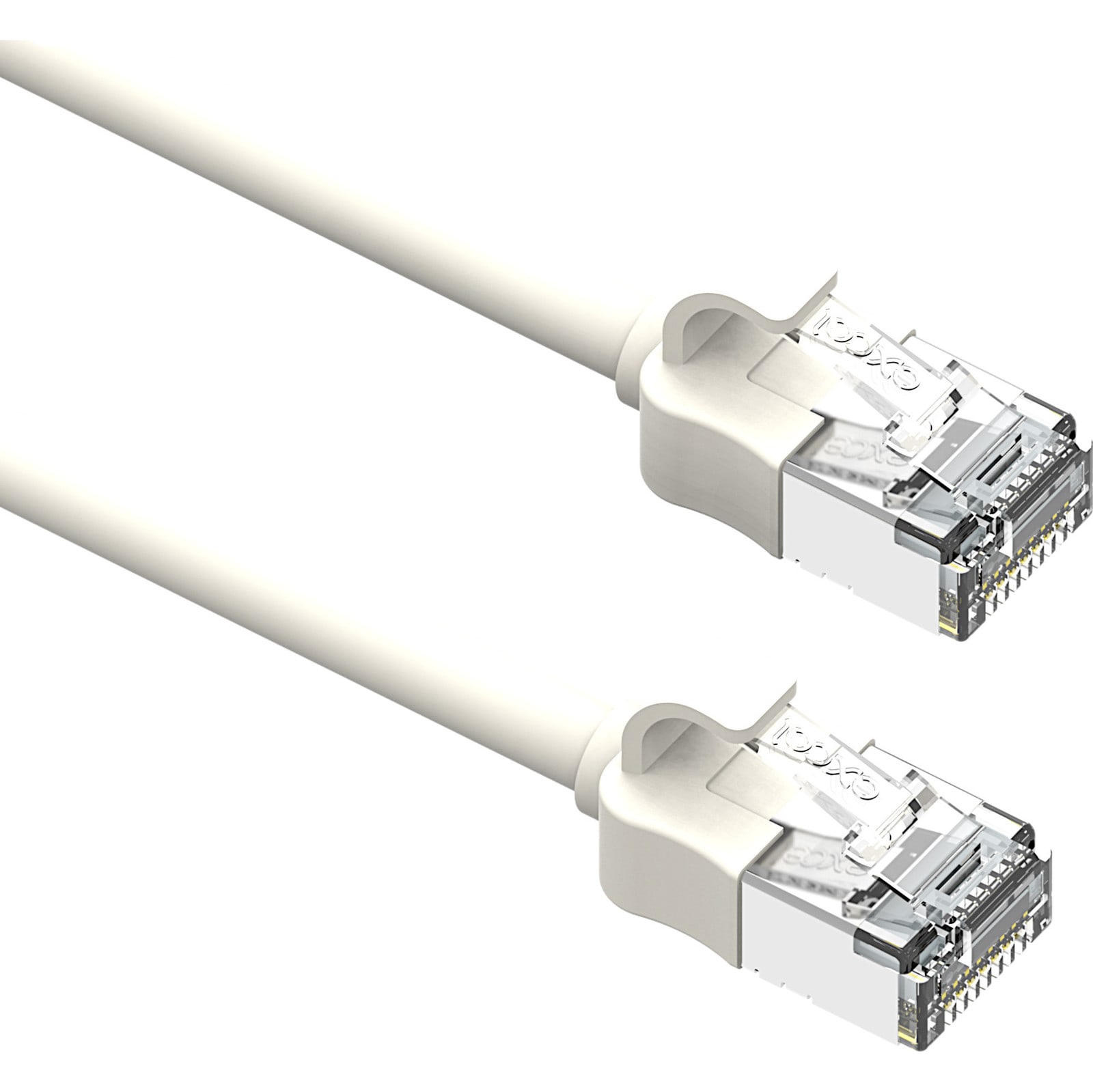 Excel - Cordon de brassage Mini Excel Cat6A 28AWG 10 m blanc
